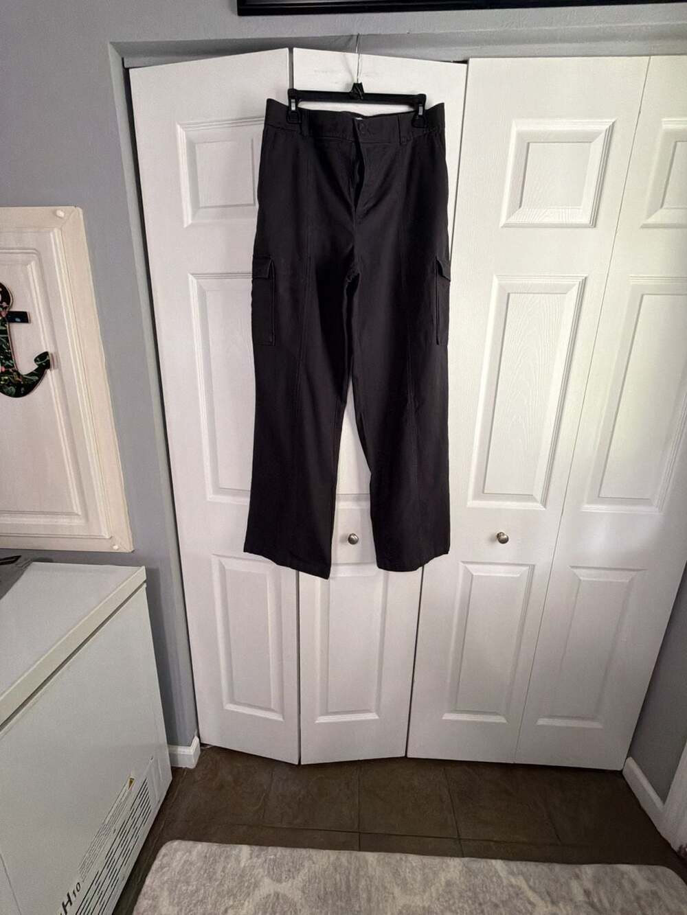 LOFT Outlet High Rise Cargo Trouser Pants